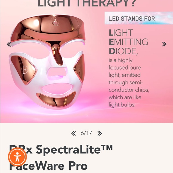 Dr Dennis Gross DRx SpectraLite FaceWare Pro LED Mask new in untouched box - Picture 12 of 14